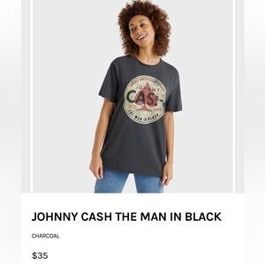 Johnny Cash band tee - size small. NWOT